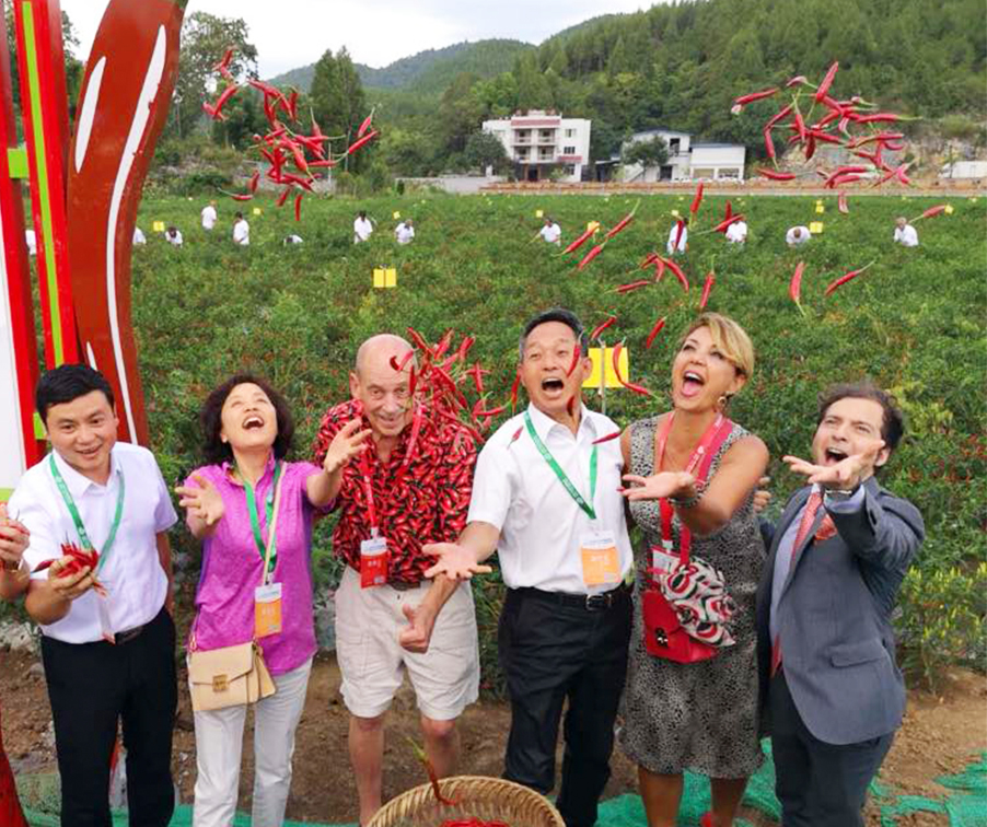 DeZhuang International Team Joins the 3rd International Chili Expo 2018 in Zunyi, China